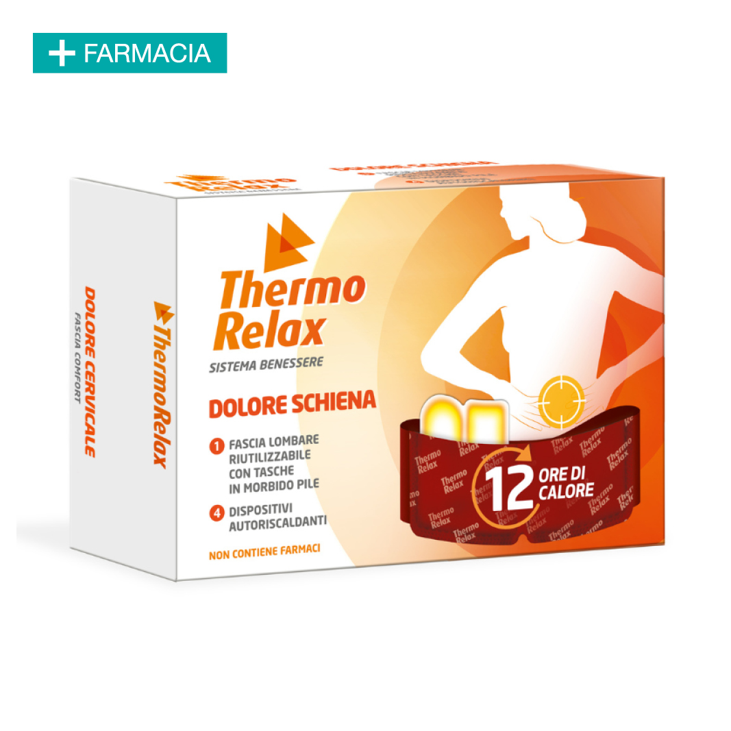 Fascia Riscaldante Schiena - Per dolori muscolari - Thermo Relax